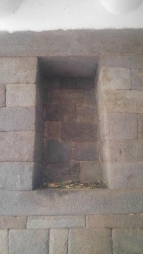 Pumamarca Hacienda Inca niche. Photo by Camille Sauvé