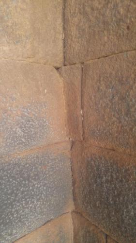 Pumamarca Wall corner work. Photo by Camille Sauvé